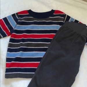 Jumping Beans Fleece Pullover Sweatshirt and Pants